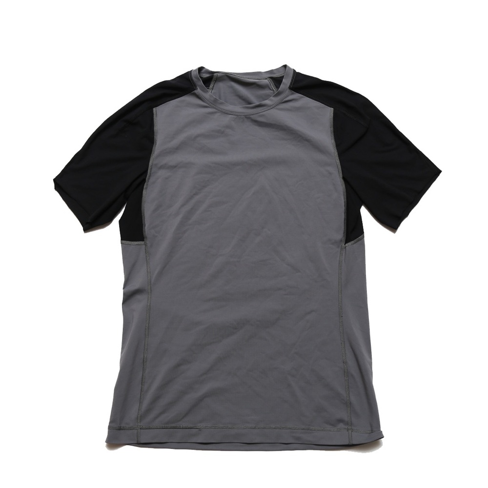 Lululemon Black and Grey Athletic Shirt